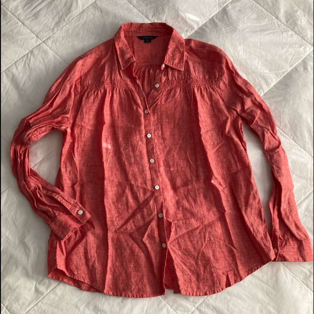 Land’s End, Women’s long sleeve shirt, size 10-12, very clean